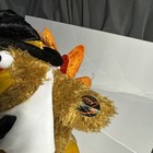 Dan Dee Dancing   Singing Turkey Time Trot Animated Plush Toy -tested Works