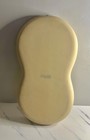 Keekaroo Peanut Changer Diaper Changing Pad Vanilla - Made In Usa 