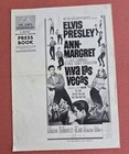 Metro-goldwyn-mayer Viva Las Vegas Pressbook Elvis Presley Ann-margret