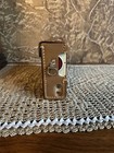 Vintage Toshiba Transistor Radio W  Leather Case-powers On-static-mid Century
