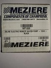 New Meziere Wp136s Inline Electric Water  Pump Black 20gpm At 12v