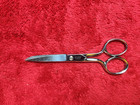 Gingher Germany 5  Sewing Craft Scissors  Vintage Chrome Excellent Condition