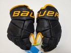 Pittsburgh Penguins Elite Bauer Vapor Pro 11  Game Issued New Hockey  Gloves