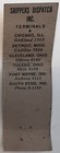Shippers Dispatch Inc South Bend In Indiana Vintage Full Length Matchbook Cover