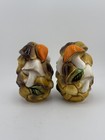 Vintage Retro Mushroom Salt And Pepper Shakers With Stoppers Ardco Made In Japan