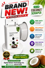 Electric Coconut Scraper Grater Machine 110v Speed Control Shockproof