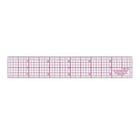  W-10 6-inch 8ths Graph Ruler  Transparent  1 X 6 In 