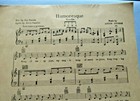 Humoresque Hawaiian Guitar Solo Humoreske Vintage Sheet Music Copyright 1935