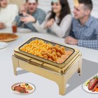 Food Warmer Buffet Server  Stainless Steel Chafing Dish  Chafing Dish Buffet Set