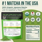 Jade Leaf Organic Matcha Green Tea Powder - Authentic Japanese Origin - Premium