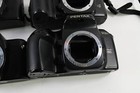 Lot Of Pentax Auto Focus Slr Cameras  Untested For Parts Repair   g835