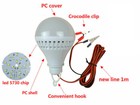 10pcs 3w5w7w9w12w Led Bulbs Lamp Home Camping Solar Emergency Outdor Light Dc12v