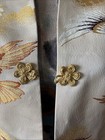 Vintage Tailored Japanese Brocade Coat Womens Sm