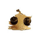 Vintage 1981 Lions Club Hat Lapel Pin Columbus Minnesota 5m-7 Ship Enamel Metal