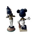 Disney Mickey At Bat   Goofy On The Mound 2002 Mlb Nl All Star Bobble Heads