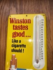 Vintage Winston Cigarettes  Thermometer  Excellent Condition 