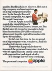 Apple 1981 Vintage 2pg Print Ad Personal Computer Optical Engineer New Yorker