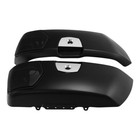 Matte Black Saddlebag Lids Cover Fit For Indian Challenger Dark Horse 2020-2025