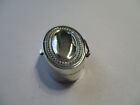 Gorgeous New Style Sterling Silver Pill Box Oval Shape Engraved  1 Inch Long