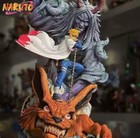 Naruto Namikaze Minato Anime-actionfigur  Yondaime Hokage Pvc-statue  28 Cm