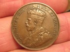 1919 Canadian Large Cent  Free Shipping   334e 