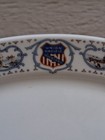 Union Pacific Historical Pattern 8  X 6  Platter - Syracuse Old Ivory - No Chips