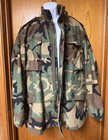 Military Usgi Army Woodland Bdu M-65 Field Jacket Medium long Cold Weather Coat