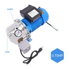 Water Pump 0 75hp Portable Shallow Well Pump Draining Irrigation Pump For Lawn      