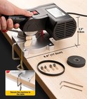 Mini Miter Cut-off Chop Saw For Metal Cutting  Arrow Shafts  Wood Crafts  Hob   