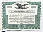 2 Stock Certificates Owned And Signed By 4 Music Industry Giants  Rare     