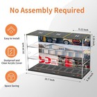 Display Case For Hot Wheels With Led Lights     1 64 Scale Acrylic Toy Car Parking