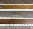 2 Vintage Keuffel   Esser Paragon 1375p-1 Drafting Machine Scale Made In Germany
