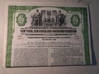 Sling s      Vintage 1953 New York New Haven   Hartford Railroad  1000 Bond      