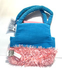 Nwt Ganz Webkinz Turquoise Carrier Purse Hc076 - Turquoise   Pink