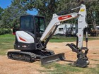 2024 Bobcat E35 Mini Excavator Rubber Tracks Cab Backhoe Thumb Aux Hyd Bidadoo