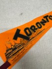 Vintage Toronto Canada Stitched  17  Pennant Felt Souvenir