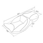 Driver Rider   Passenger Seat Fit For Harley Touring Electra Road Glide 09-23
