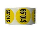  10 99 Pricing Labels Yl   1 5  Sale Price Paid Sold Stickers 1 Rl Of 1000