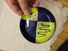 Vtg  Mcm Enamel On Copper Dish  Chicago Public Schools 