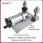 Handheld Air Pressure Pump  Vacuum Calibration Bench Pressure Gauge Sensor