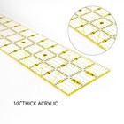 Non-slip Acrylic Quilting Ruler And Clear Mini Quilting Ruler Set