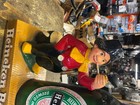 Vtg 1962 Heineken Beer Bar Pub Display Dutch Figure Breweriana Sign Advertising 