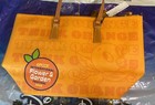 2025 Disney Parks Epcot Flower Garden Festival Orange Bird Tote Bag Dooney
