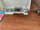 Vintage White Singer Featherweight Sewing Machine With Carrying Case