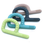 Sensory Teething Toys For Babies And Toddlers - 4 Pack Silicone Chew Necklaces