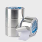 20m Aluminium Foil Tape Insulation Rolls Heat Duct Self Adhesive Width 20-500mm