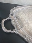 Vintage 1847 Rogers Bros Remembrance Silverplate Serving Tray 24 Inches Long
