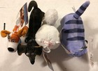 The Secret Life Of Pets Plush Clips  Lot Of All 4 Figures To Relive The Magic 