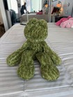 Authentic Jellycat Merryday Frog      16 Inches Green Stuffed  Long Legs