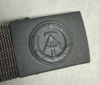 East German Military Pistol Belt With Buckle 